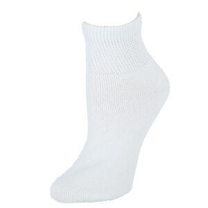CTM Women's Diabetic Ankle Socks (3 Pair Pack)